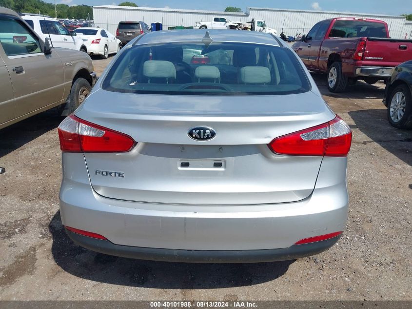 2015 Kia Forte Lx VIN: KNAFX4A6XF5272824 Lot: 40101988