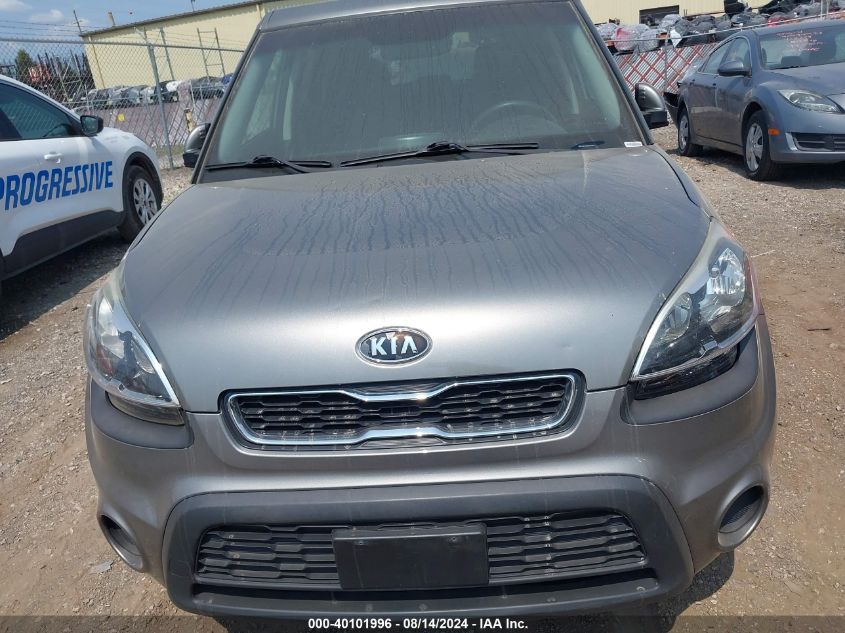 2012 Kia Soul + VIN: KNDJT2A68C7408011 Lot: 40101996