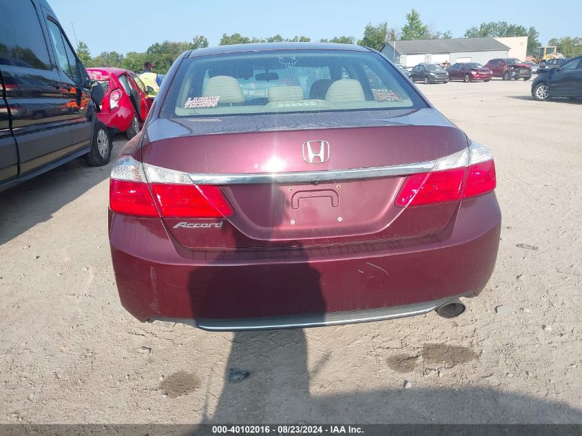 2013 Honda Accord Lx VIN: 1HGCR2F32DA081956 Lot: 40102016