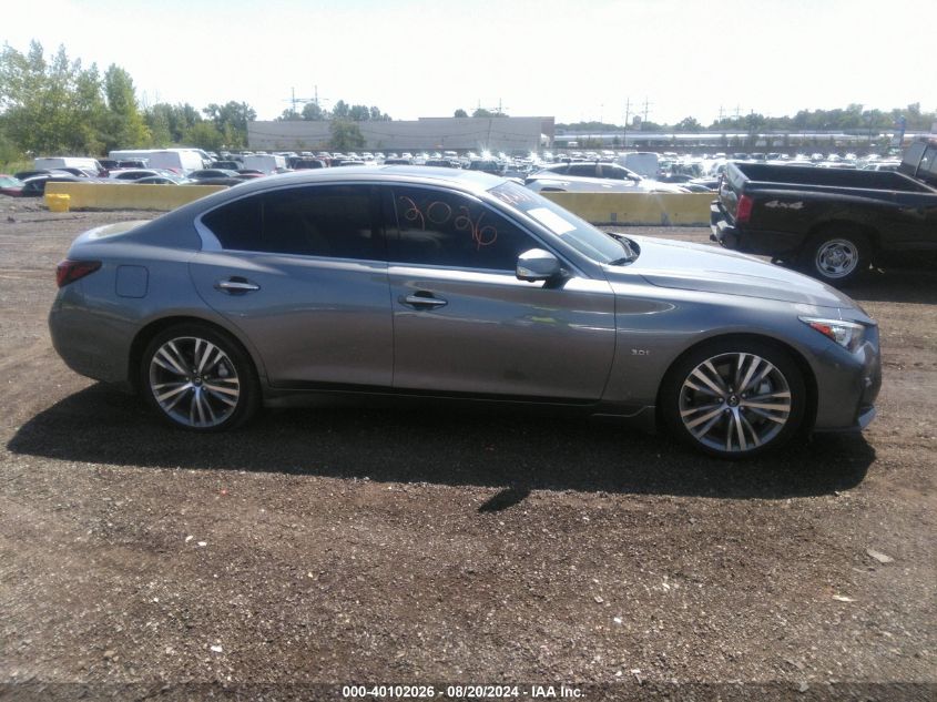 2020 Infiniti Q50 Sport Awd VIN: JN1EV7AR6LM252493 Lot: 40102026