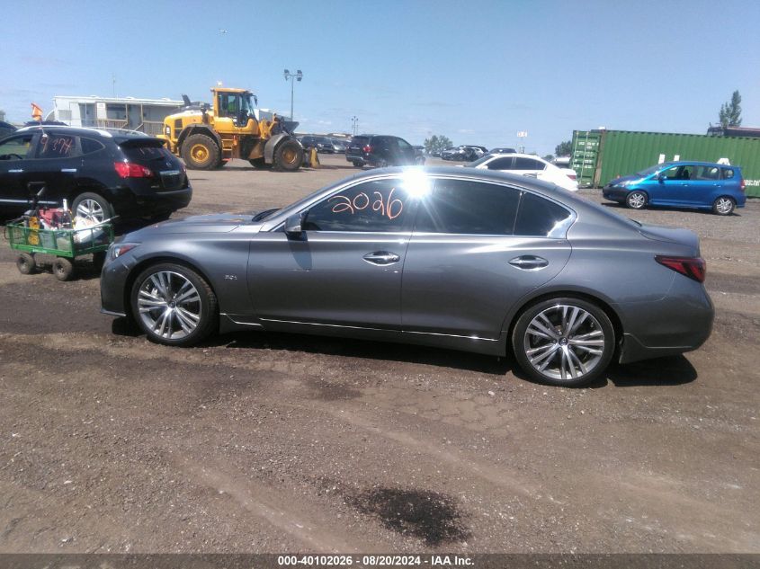 2020 Infiniti Q50 Sport Awd VIN: JN1EV7AR6LM252493 Lot: 40102026