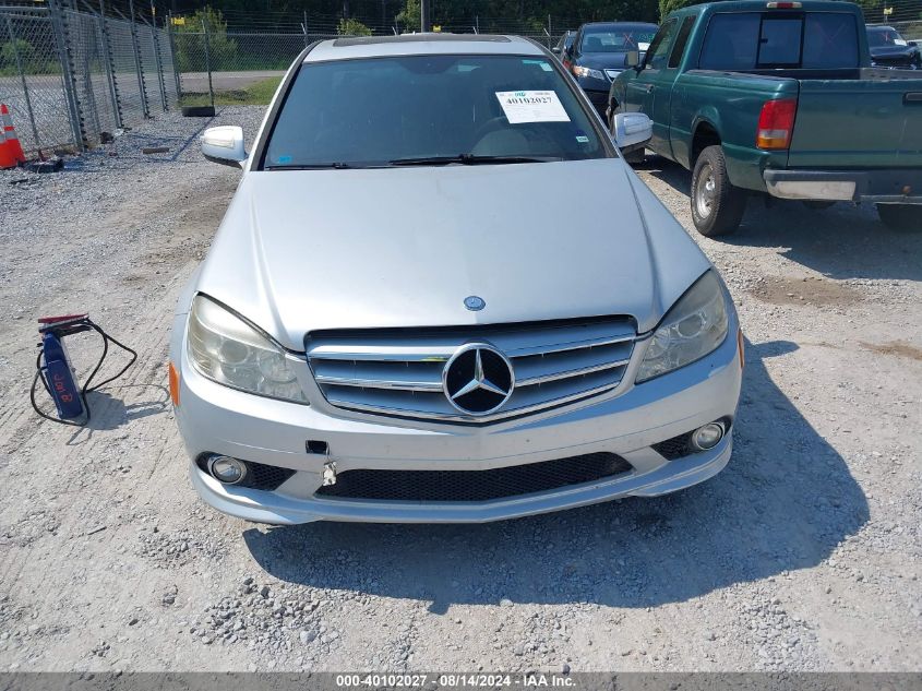 2009 Mercedes-Benz C 300 Luxury 4Matic/Sport 4Matic VIN: WDDGF81X39F210843 Lot: 40102027