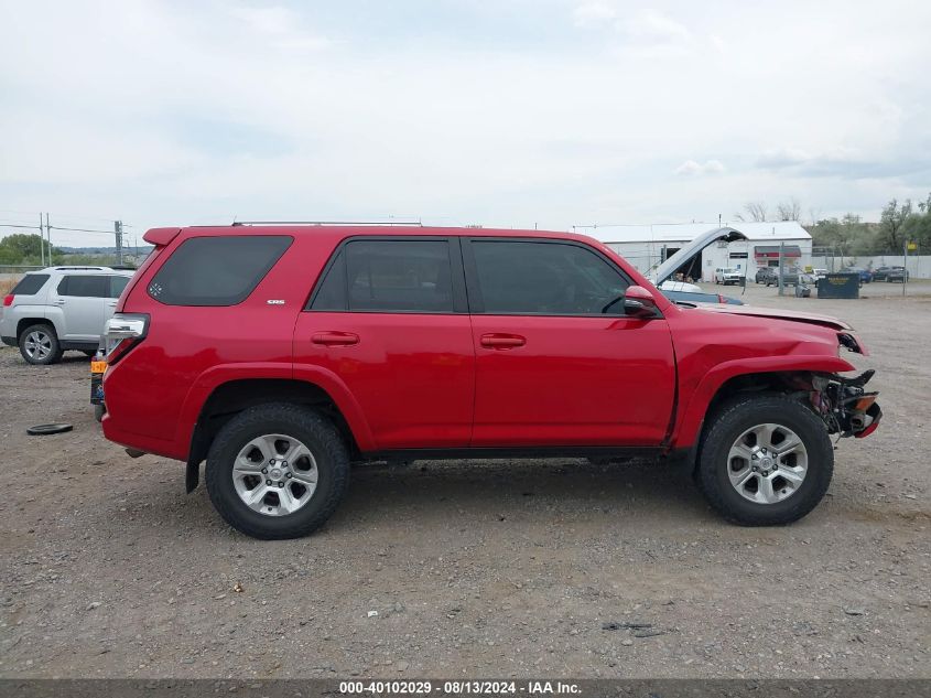 2018 Toyota 4Runner Sr5 Premium VIN: JTEBU5JR9J5557738 Lot: 40102029