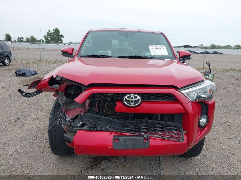 2018 Toyota 4Runner Sr5 Premium VIN: JTEBU5JR9J5557738 Lot: 40102029