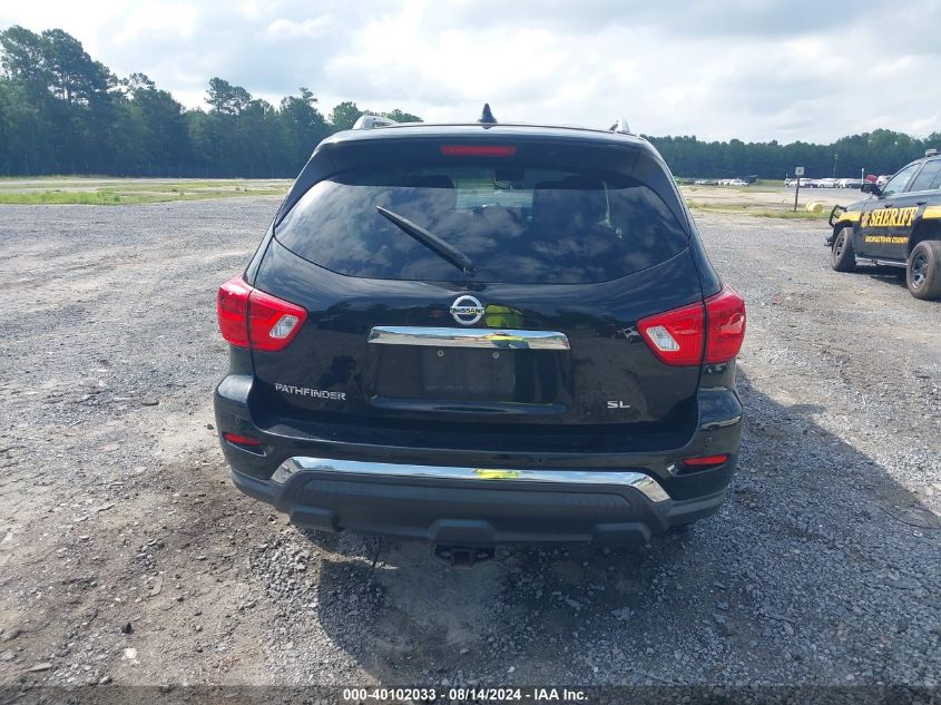 2019 Nissan Pathfinder Sl VIN: 5N1DR2MN5KC610921 Lot: 40102033