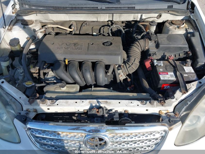 2005 Toyota Corolla Ce VIN: 2T1BR32E95C462577 Lot: 40102059