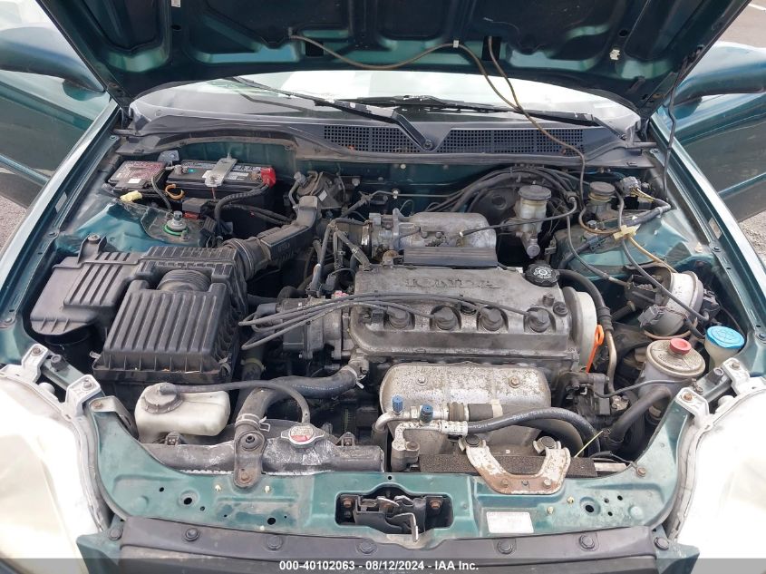 1999 Honda Civic Ex VIN: 1HGEJ8144XL048145 Lot: 40102063