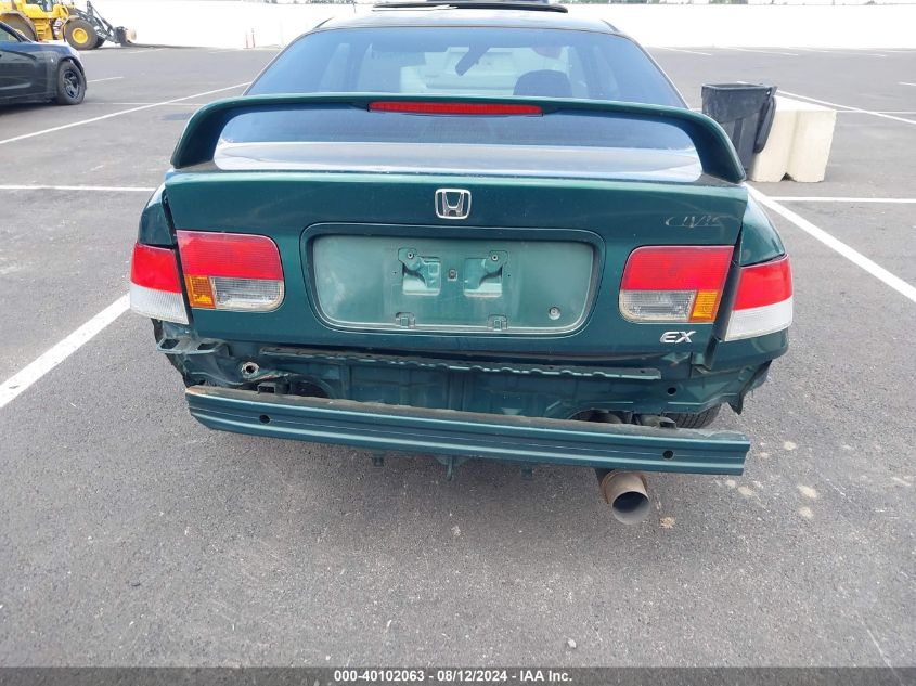 1999 Honda Civic Ex VIN: 1HGEJ8144XL048145 Lot: 40102063