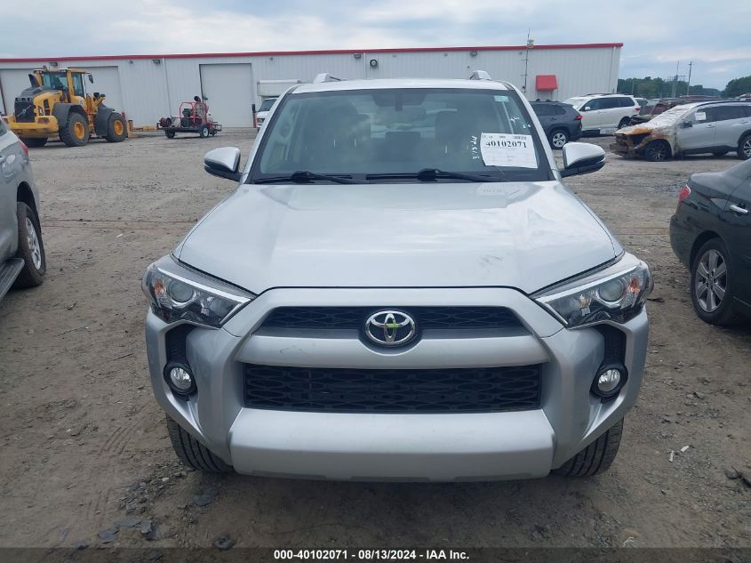 2018 Toyota 4Runner Sr5 Premium VIN: JTEBU5JR1J5500787 Lot: 40102071