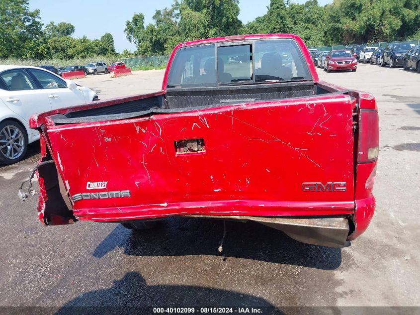 2002 GMC Sonoma Sls VIN: 1GTCS19W528119039 Lot: 40102099