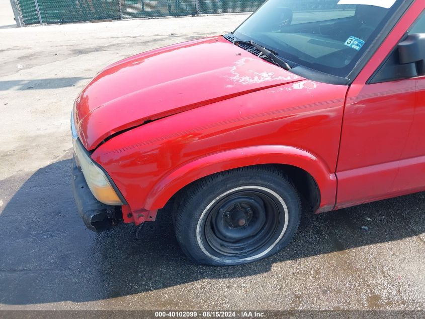 2002 GMC Sonoma Sls VIN: 1GTCS19W528119039 Lot: 40102099