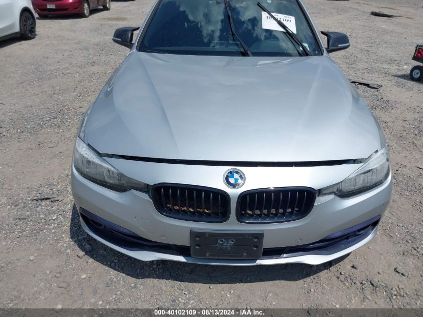 2018 BMW 330I xDrive VIN: WBA8D9G52JNU68181 Lot: 40102109