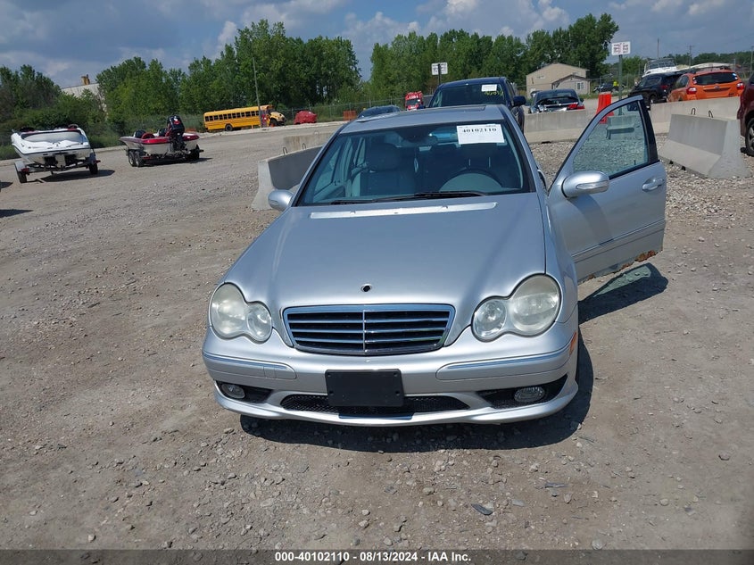 2006 Mercedes-Benz C 230 Sport VIN: WDBRF52H56F813327 Lot: 40102110