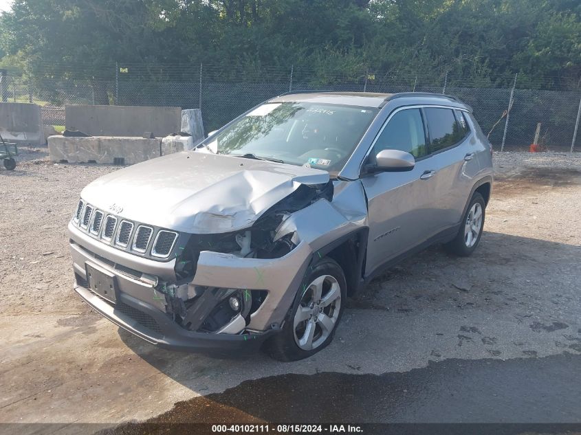 3C4NJDBB1JT222415 2018 Jeep Compass Latitude 4X4