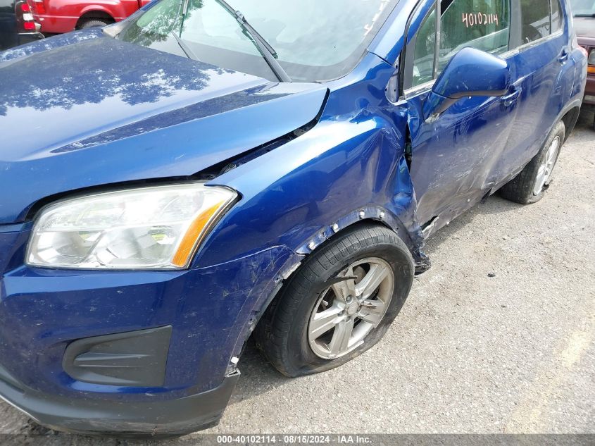 2016 Chevrolet Trax Lt VIN: 3GNCJLSB7GL149018 Lot: 40102114