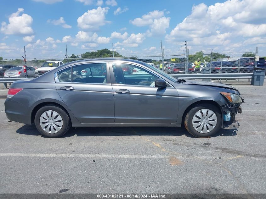 2009 Honda Accord 2.4 Lx VIN: 1HGCP26389A054936 Lot: 40102121