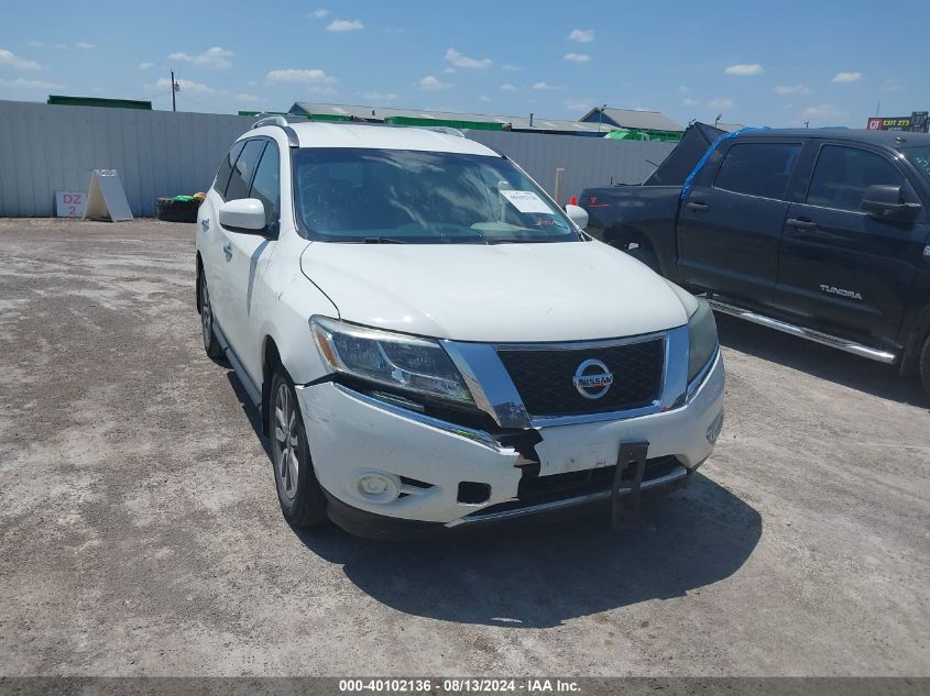 2016 Nissan Pathfinder S VIN: 5N1AR2MM1GC632657 Lot: 40102136