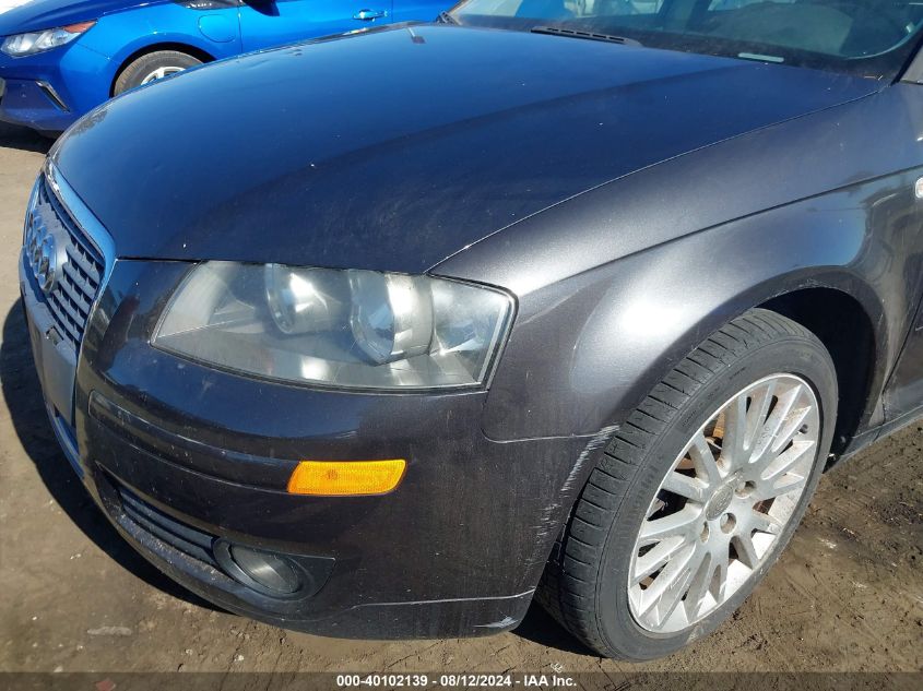 2006 Audi A3 2.0T VIN: WAUNF98P86A163506 Lot: 40102139