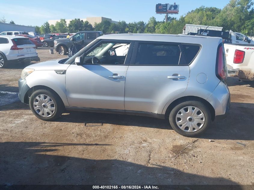 2014 Kia Soul VIN: KNDJN2A24E7711961 Lot: 40102165