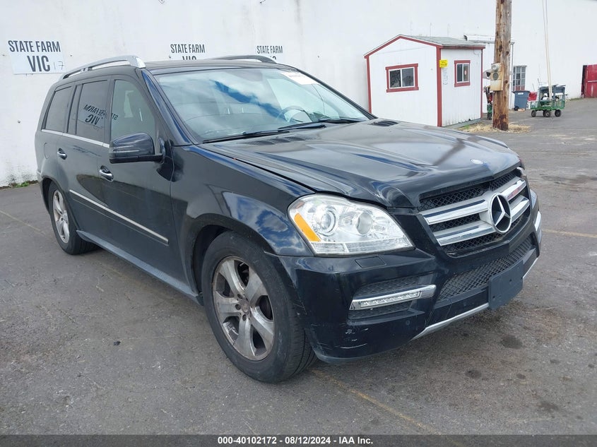 2012 Mercedes-Benz Gl 450 4Matic VIN: 4JGBF7BE2CA766587 Lot: 40102172