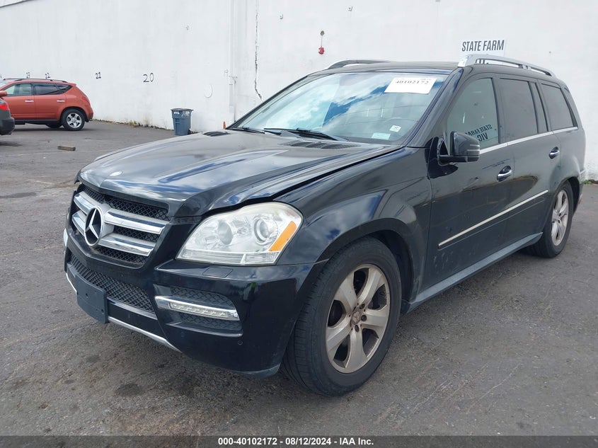 2012 Mercedes-Benz Gl 450 4Matic VIN: 4JGBF7BE2CA766587 Lot: 40102172