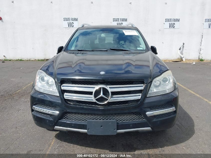 2012 Mercedes-Benz Gl 450 4Matic VIN: 4JGBF7BE2CA766587 Lot: 40102172