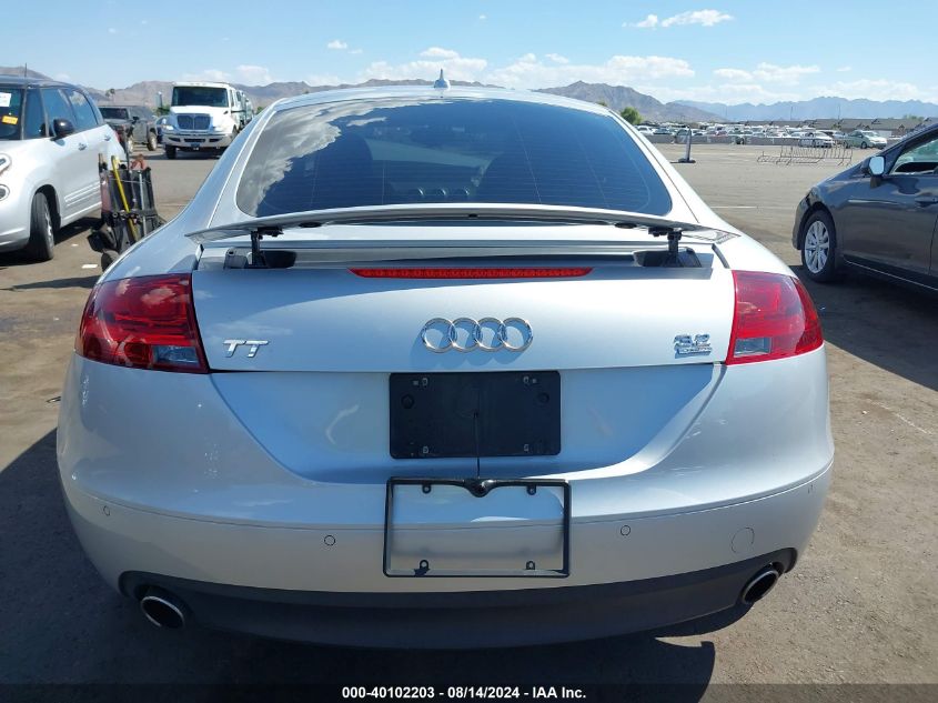 2008 Audi Tt 3.2 VIN: TRUDD38J481024446 Lot: 40102203