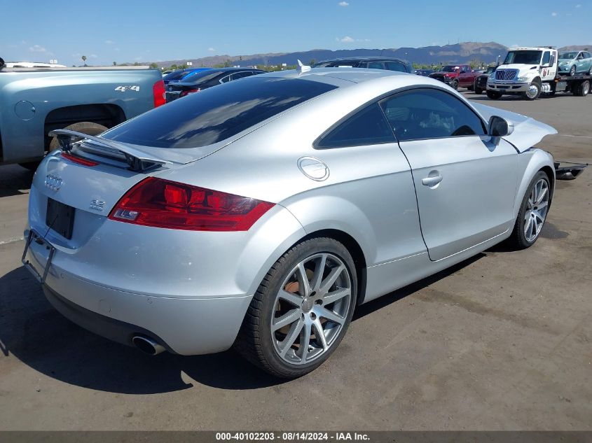 2008 Audi Tt 3.2 VIN: TRUDD38J481024446 Lot: 40102203