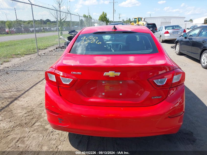 2017 Chevrolet Cruze Ls Auto VIN: 1G1BC5SM3H7177313 Lot: 40102226