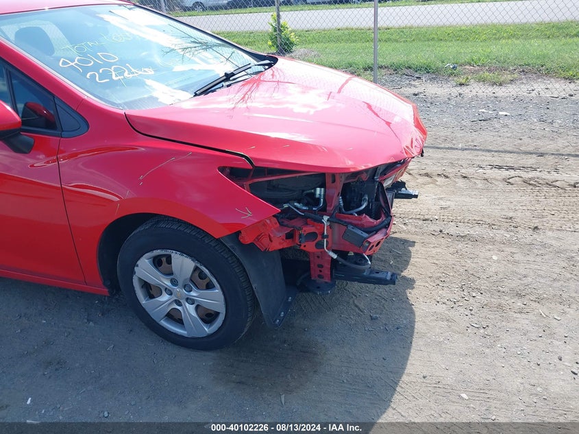 2017 CHEVROLET CRUZE LS AUTO - 1G1BC5SM3H7177313
