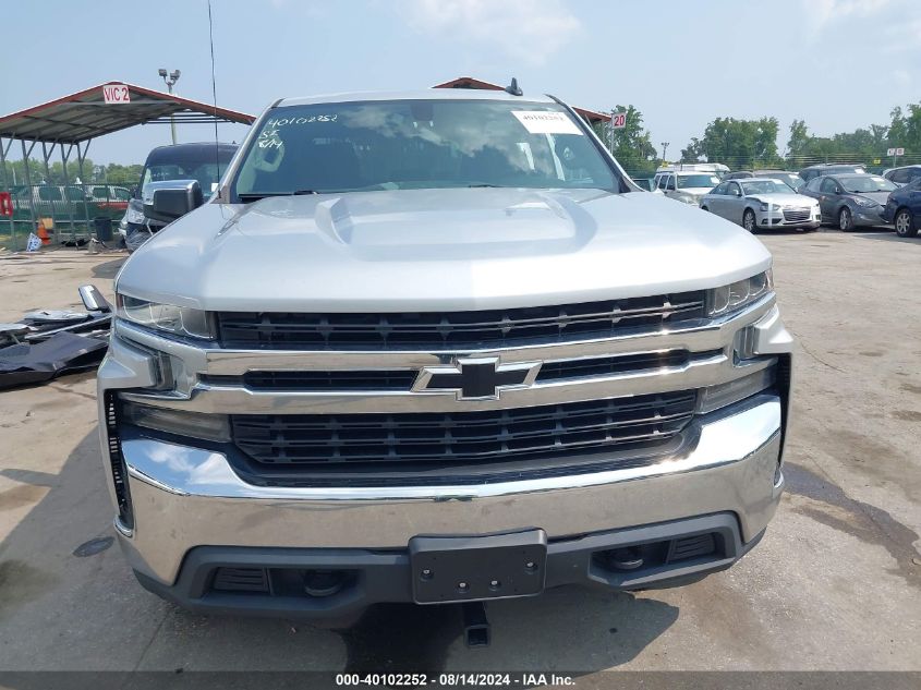 2021 Chevrolet Silverado 1500 4Wd Double Cab Standard Bed Lt VIN: 1GCRYDED6MZ169198 Lot: 40102252