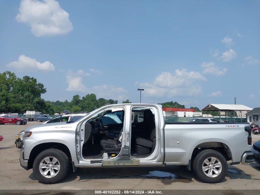 2021 Chevrolet Silverado 1500 4Wd Double Cab Standard Bed Lt VIN: 1GCRYDED6MZ169198 Lot: 40102252