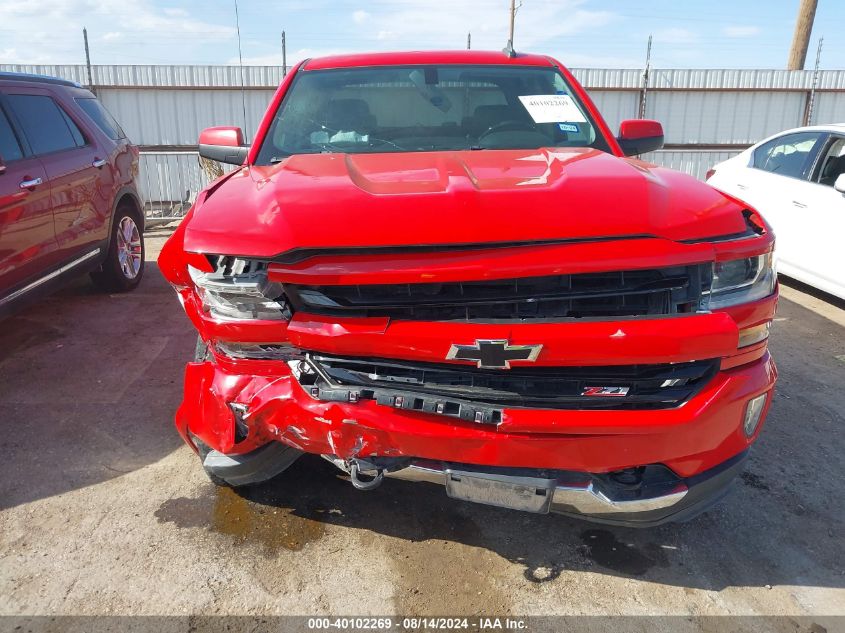 2018 Chevrolet Silverado 1500 2Lt VIN: 3GCUKRECXJG599828 Lot: 40102269