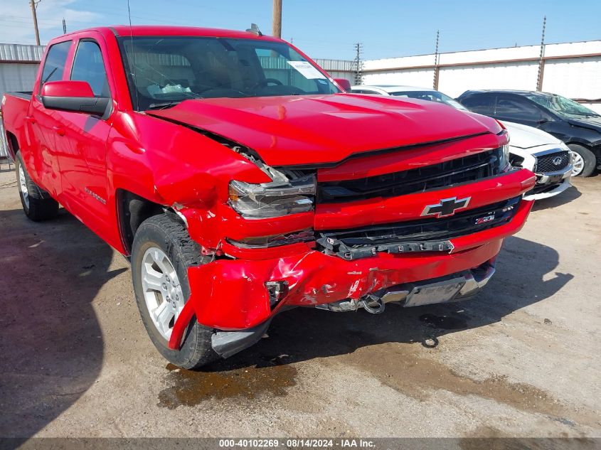 2018 Chevrolet Silverado 1500 2Lt VIN: 3GCUKRECXJG599828 Lot: 40102269