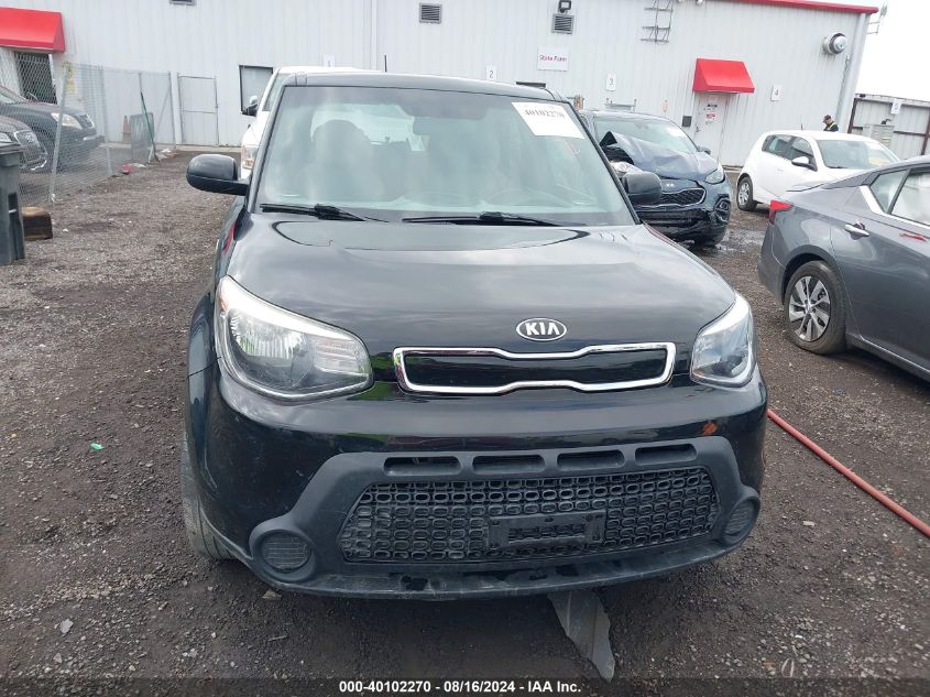 2015 Kia Soul + VIN: KNDJP3A58F7113187 Lot: 40102270