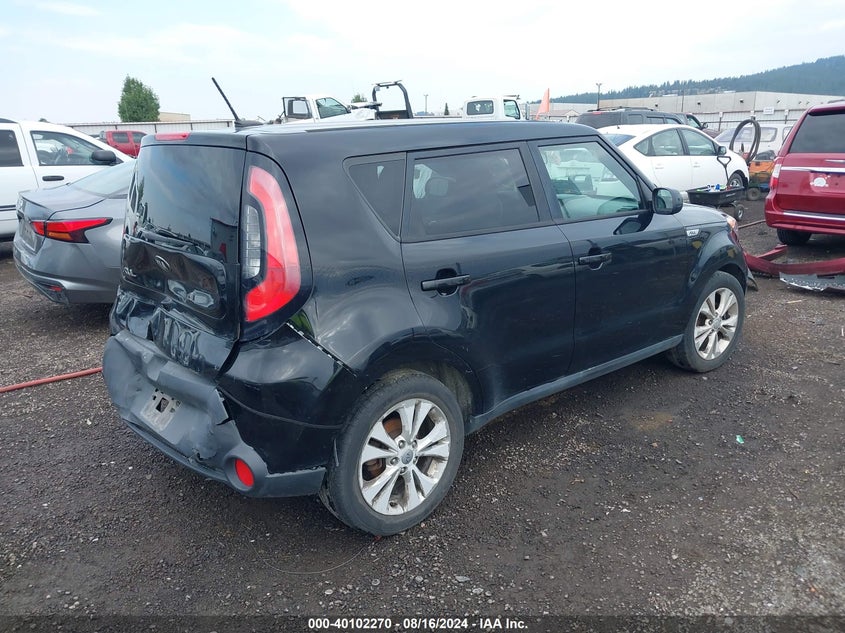 2015 KIA SOUL + AUTOMATIC VIN: KNDJP3A58F7113187