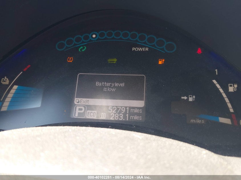 2013 NISSAN LEAF S - 1N4AZ0CP7DC408038