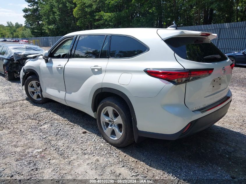 2022 Toyota Highlander L VIN: 5TDCZRBH0NS565038 Lot: 40102295