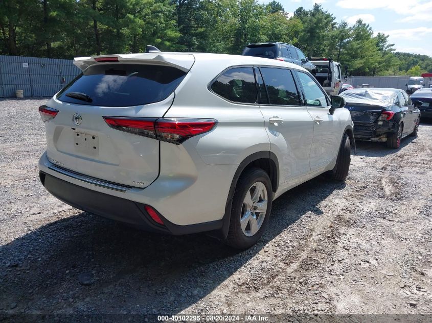 2022 Toyota Highlander L VIN: 5TDCZRBH0NS565038 Lot: 40102295