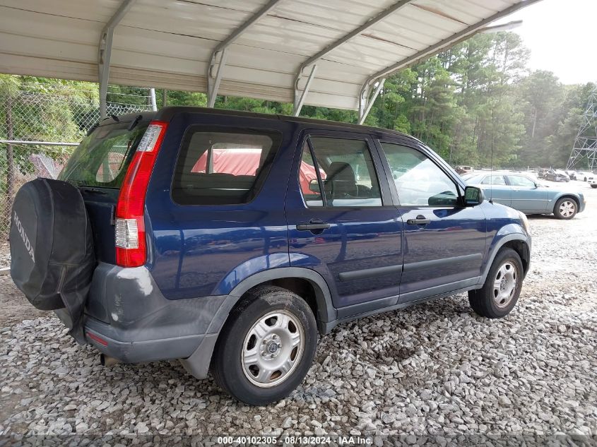 JHLRD78536C004946 2006 Honda Cr-V Lx