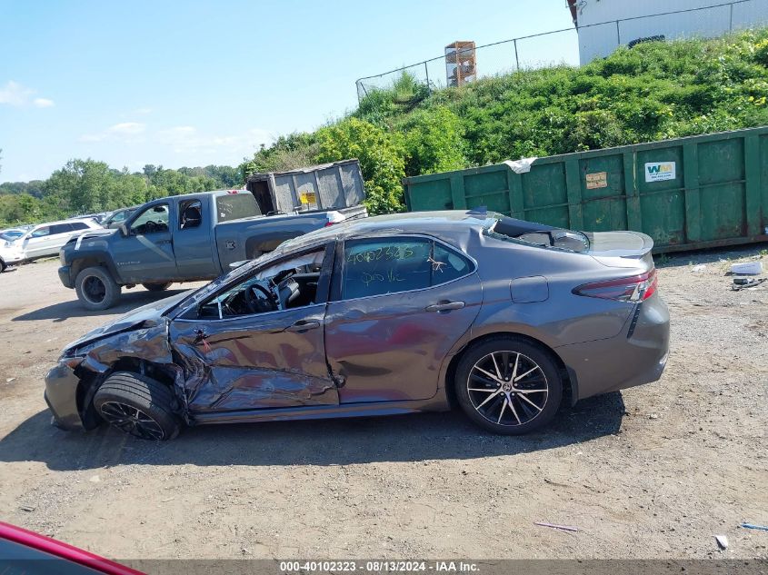 4T1T11BK6NU060262 2022 Toyota Camry Se Awd