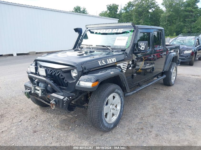 VIN 1C6HJTAG3ML575735 2021 JEEP GLADIATOR SPORT S 4X4