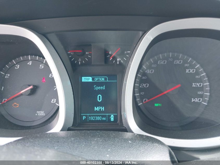 2014 Chevrolet Equinox Lt VIN: 2GNFLFEK0E6203877 Lot: 40102358