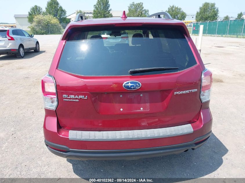 2018 Subaru Forester 2.5I Premium VIN: JF2SJAEC1JG410525 Lot: 40102362