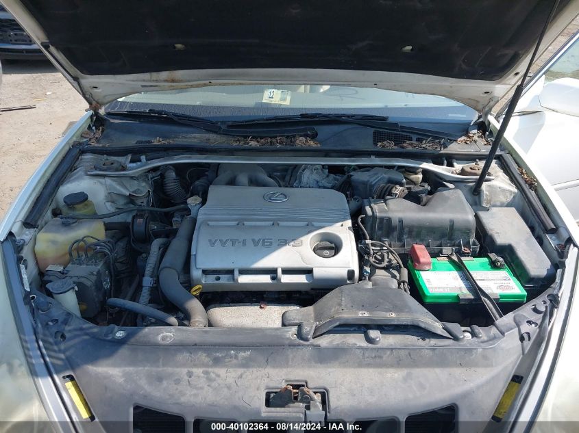 2006 Lexus Es 330 VIN: JTHBA30G865161551 Lot: 40102364