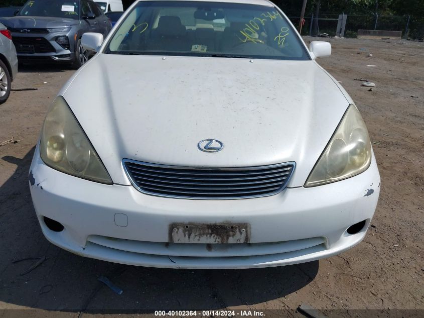 2006 Lexus Es 330 VIN: JTHBA30G865161551 Lot: 40102364