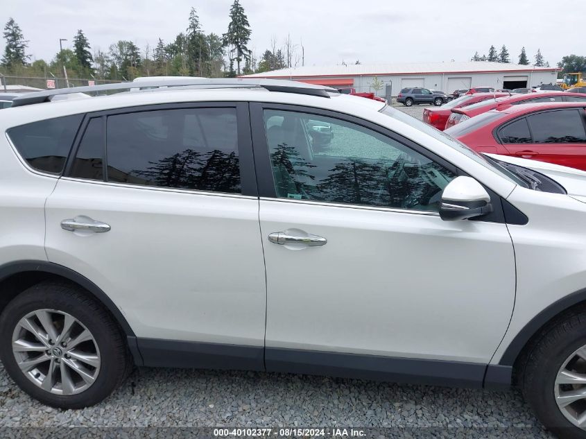 2017 Toyota Rav4 Limited VIN: 2T3DFREV2HW591593 Lot: 40102377