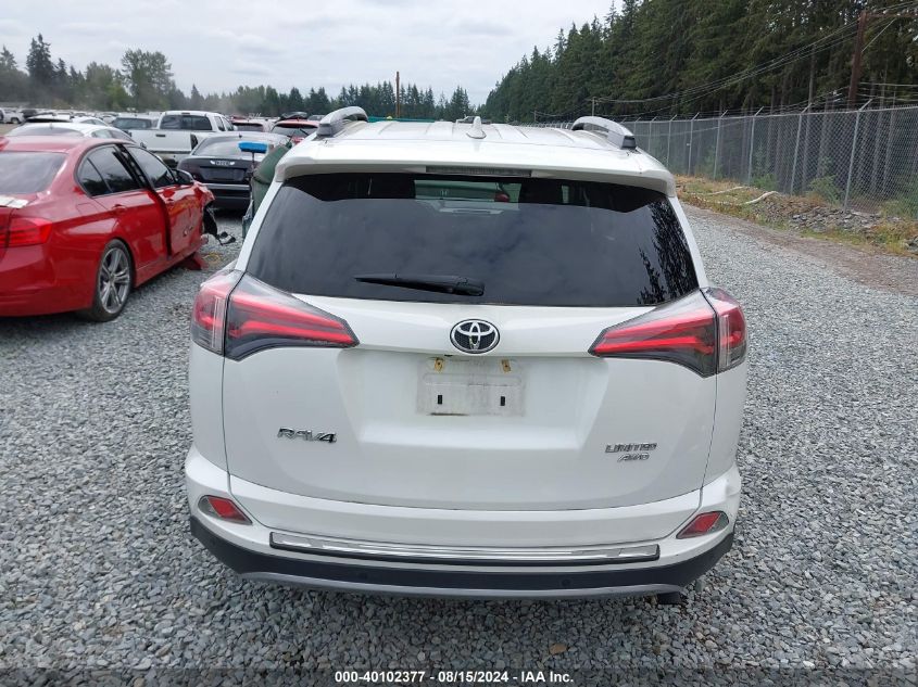 2017 Toyota Rav4 Limited VIN: 2T3DFREV2HW591593 Lot: 40102377