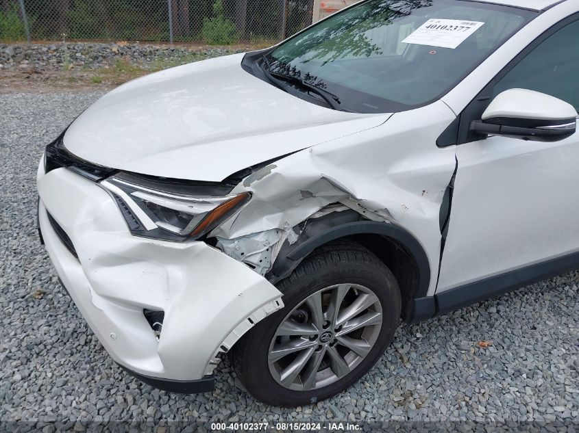 2017 Toyota Rav4 Limited VIN: 2T3DFREV2HW591593 Lot: 40102377