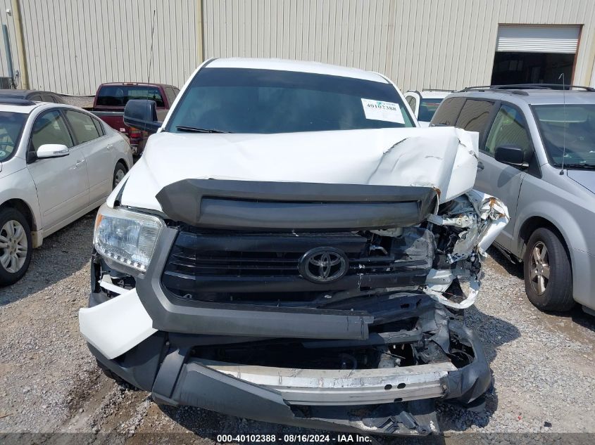 2016 Toyota Tundra Sr 4.6L V8 VIN: 5TFRM5F1XGX101167 Lot: 40102388